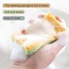 Dish Cleaning Sponge Non-Scratch Cellulose Household Kitchen Sponges, Dishes Sponge 4 Packages,Multi-Use Dish Scrubber Sponge For Household view 3