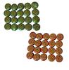 GOPURAM Turmeric and Kumkum Powder THAMBOOLAM Set (2G) Pack of 40 Pieces. view 1