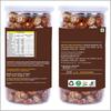 Popcorn Fusion Roasted & Flavoured Makhana- Classic Salted Caramel Makhana, Low Fat Snacks With Airtight Glass Jar- (Pack Of 2, 140 G Each) view 2