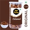 Popcorn Fusion Roasted & Flavoured Makhana- Classic Salted Caramel Makhana, Low Fat Snacks With Airtight Glass Jar- (Pack Of 2, 140 G Each) view 4