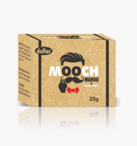 Dollar Beard & Mustache Wax for Strong Hold,Beard Wax,25Gm(Pack Of 4)