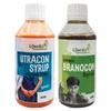 Ujwala Ayurvedashram Branocon And Utracon Syrup Combo Kit I For Urinary Incontinence I Bed Wetting I Dribling Urine|, Pack Of 1 view 1