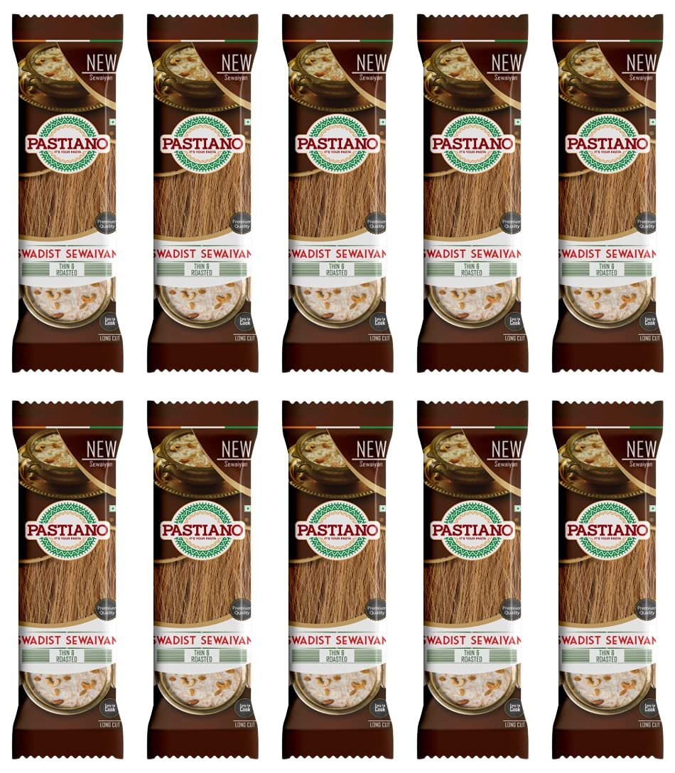 PASTIANO LONGCUT VERMICELLI (SEWAII)- 150 GMS PACKETS- PACK OF 10