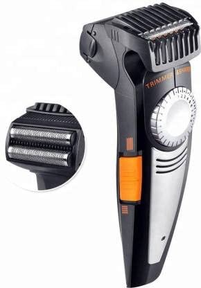 Drumstone DL.1018 All-in-One Trimmer for Face, Bear, Head and Body with Self-Sharpening Stainless Steel Blades