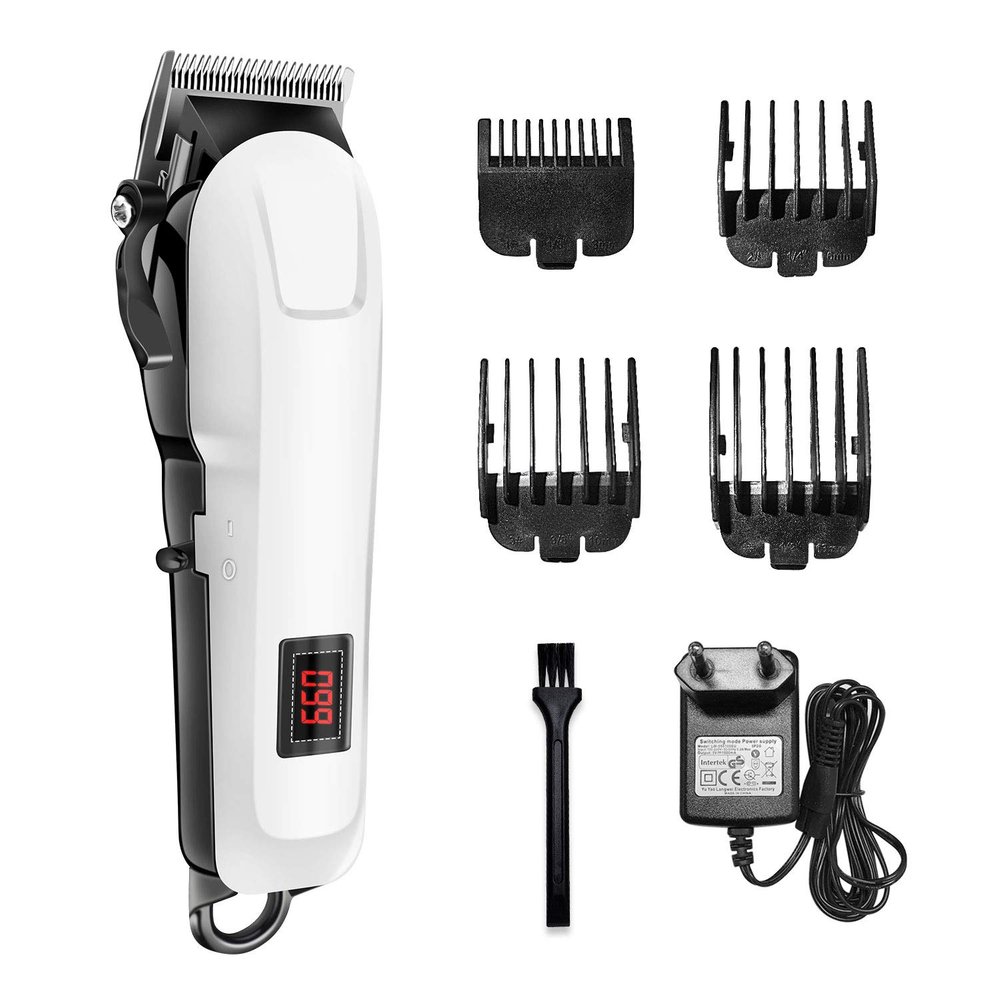 Mabron DL.809A All-in-One Trimmer for Face, Bear, Head and Body with Self-Sharpening Stainless Steel Blades