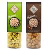 Bisty Bytes Roasted Makhana Combo | Pudina + Chaat | Pack of 2 (80gm Each) | Roasted Not Fried view 1