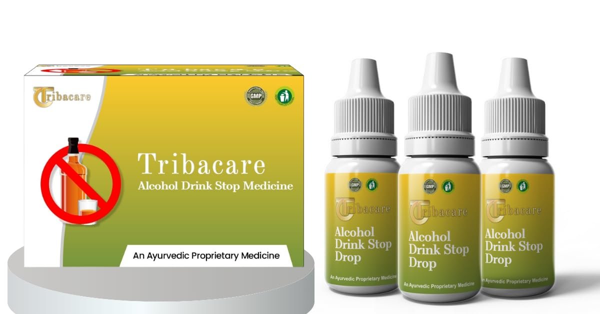 Tribacare Drink Stop Drop Pack Of 3 Bottle