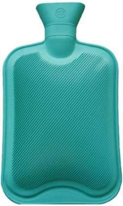 AGLOR Rubber Hot Water Bag/Warm Bag For Pain Relief Non Electrical 2 L Hot Water Bag (Green)