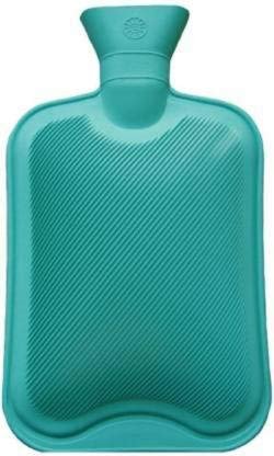 AGLOR Rubber Hot Water Bag/Warm Bag For Pain Relief Non Electrical 2 L Hot Water Bag (Green)