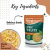 Wooq Organics Crunchy Oats Granola 400g, Breakfast Cereal, Plain (Granola Mix,) view 3