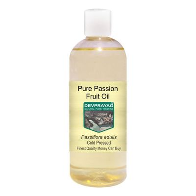 Devprayag Pure Passion Fruit Oil (Passiflora edulis) | Cold Pressed | Natural | Undiluted | For Diluting Essential Oils | For Skin & Massage | Men & Women | 200ml