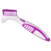 False Teeth Cleaning Brush, Double Sided Portable Denture Toothbrush for Brushes Multi Layered Bristles Set Hard Care Toothbrushes view 2