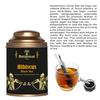 Botanical Sage- Hibiscus Black tea 100g With Free Tea Infuser | Darjeeling Black tea With Hibiscus | Selelcted | Luxury view 2