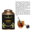 Botanical Sage- Lemon Black Tea 100g With Free Tea Infuser | Darjeeling Black Tea With Orange & Lemon Peel | Selelcted | Luxury Tea view 2