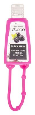 DCODE Hand Sanitizer Gel Alcohol Based Sanitizer Gel. 29 ml (Black Berry Flavor)