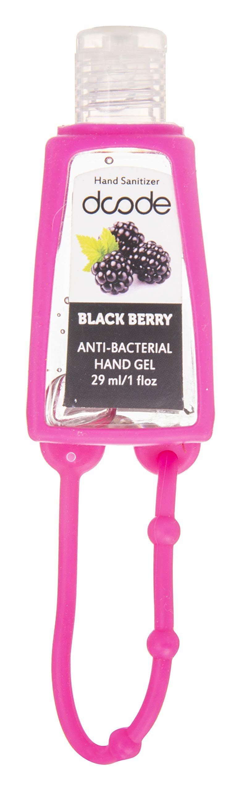 DCODE Hand Sanitizer Gel Alcohol Based Sanitizer Gel. 29 ml (Black Berry Flavor)