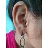 Beauty Tool Invisible Ear Lobe Support Tape for women and girls (Transparent, Free Size)| 100PCS | (Pack of 2) view 2