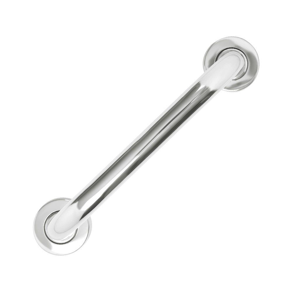FAPBADRI Stainless Steel Heavy Duty Grab Bar for Bathroom handrailing and Safety Handle for Elderly, Screws & Wallplugs Included - Glossy Finish - 30 inches, Pack of 1