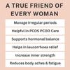VEDIC ROOTS Ayurvedic Nari Prabha Women Health Care Syrup|PCOS PCOD & Irregular Periods Balance Tonic/Supplement|Leucorrhoea,White Discharge,Periods Pain & Body Ache Relief Medicine - 500 ML view 4
