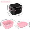 BVN Clean Teeth Appliance Holder: Denture Cleaning Holder, Denture Bath Case for Dental Appliance, Dental Bite Holder, Teeth Device Box, Orthodontic Case, Mouth Guard Holder view 2