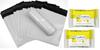 Female Hygiene Disposal Bags, 100 Pieces, Self-Sealing, Privacy Protection, Tampon Disposal, Women's Sanitary Disposal Bags With 50 Piece of Wet Wipes For Cleaning Purpouse. view 1