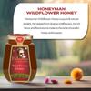 Honeyman Wild Flower Honey 500g | 100% Pure & Natural | Raw & Unprocessed | Healthy Natural Sweetener for Tea, Spreads, Desserts & Everyday Wellness view 2