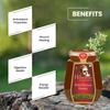 Honeyman Wild Flower Honey 500g | 100% Pure & Natural | Raw & Unprocessed | Healthy Natural Sweetener for Tea, Spreads, Desserts & Everyday Wellness view 3