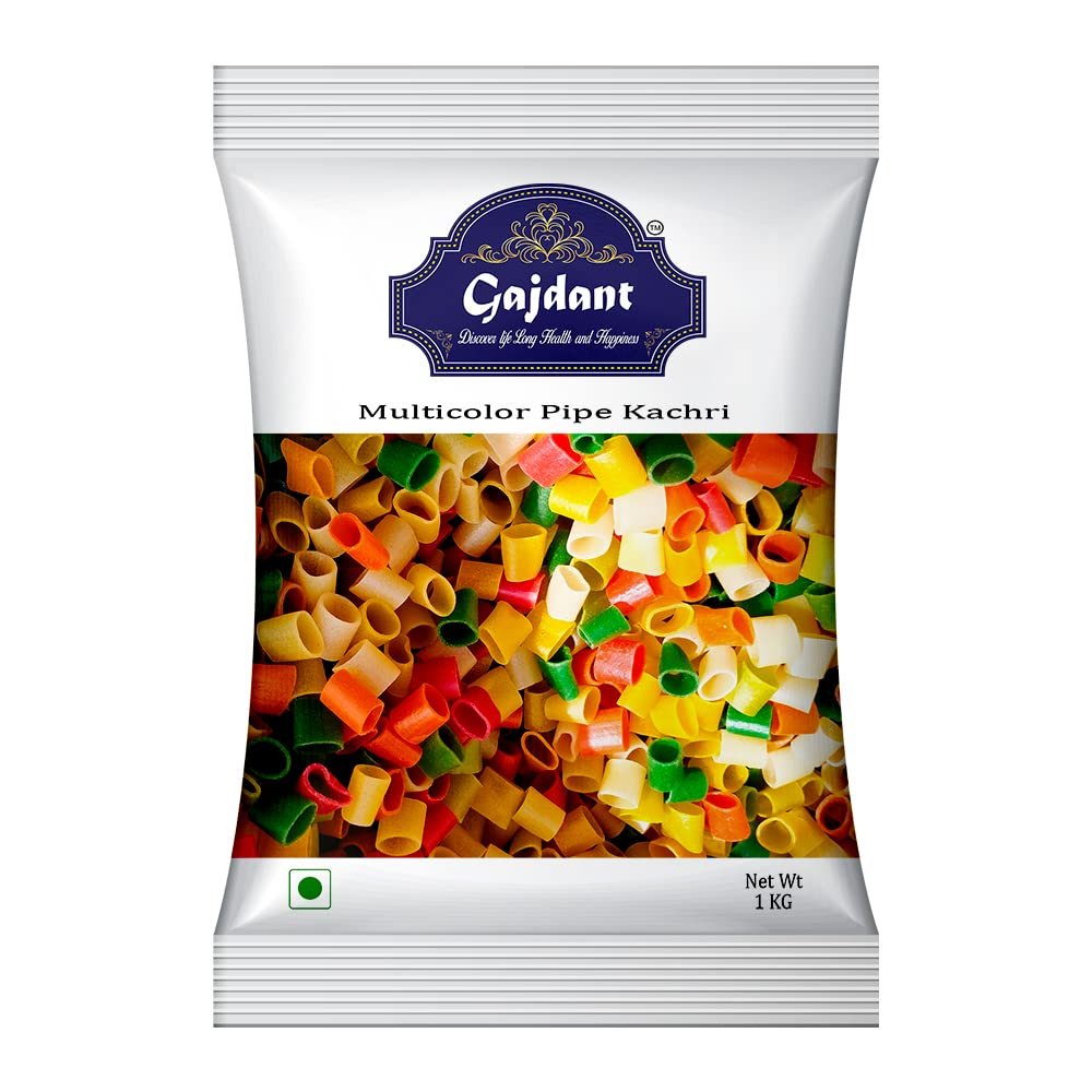 Multicolor Pipe Kachri | Fryums (1Kg)