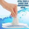QUICK BATH Body Cleansing Wet Bed Bath Wipes for Adults & Patients | Extra Large, Thick, Rinse Free Body Cleansing Wipes 90 wipes (10 wipes/pack) | Aloe Vera & Vitamin E | Antiseptic wipes view 4