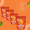Derby Combo Pack Of 4 Standy Pouch.|Orange|Birthday Party|Return Gift To Your Friends & Family|Swad Jo Rishton Me Mithas Laye. (Naranja Pack Of 4),150 Grams view 2
