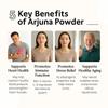 Ayurvedix Arjuna Bark Powder 200g | Pure Terminalia Arjuna Extract | Supports Heart Health, Immunity & Overall Wellness | Natural Ayurvedic Herbal Supplement view 3