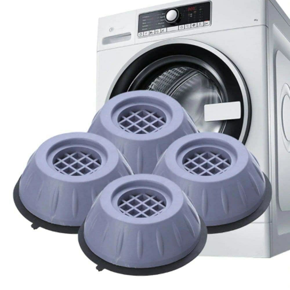 Anti Vibration Pads for Washing Machine | Washer Dryer Anti Vibration Pad with Suction Cup Feet | Fridge Washing Machine Leveling Feet Anti Walk Pads