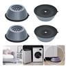 Anti-Vibration Pads for Washing Machine, Washer and Dryer Anti-Vibration Pads with Suction Cup, Anti Walk Pads Shock Absorber for Furniture view 1