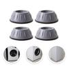 4 PCS Washing Machine Anti Vibration Pads with Suction Cup Feet, Fridge Washing Machine Leveling Feet Anti Walk Pads Shock Absorber Furniture Lifting. view 1
