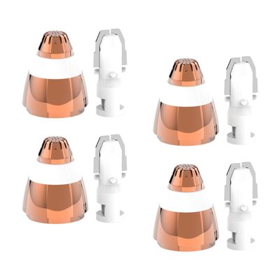 FASHIONMYDAY 4 Sets Eyebrow Trimmer Replacement Heads Supplies Eye Brow Epilator Women | Epilators and Electrolysis