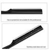 S.T. Friends 10Pcs Face Razor for Women, Dermaplaning Tool, Eyebrow Shaper Trimmer, Facial Shaver, Exfoliating, Peach Fuzz Removal, Black, Stainless Steel Handle view 3