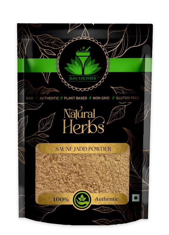 SAI HERBS Saunf Jadd Pure Churan - Fennel Root Churan - Pure & Natural (100 Grams)