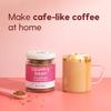 Country Bean Strawberry Cheesecake Instant Coffee I Blend I 50g - Makes 40 Cups I No Added Sugar I 100% Strong Coffee Powder view 3