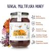 Honey All Day - Bengal Multiflora Raw Honey | 100% Natural Cold Processed Organic Honey | Sourced from forests of Bengal | Fresh Honey | Immunity Booster | No Added Sugar |Certified & Tested (300 gm) view 4