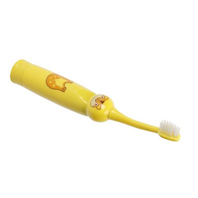 Kids Electric Toothbrush, Waterproof Portable Children Toothbrush, for Girls for Boys for Children Gift for Kids (yellow tiger)