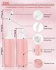 Electomania 500Ml Plastic Retractable Handheld Bidet Portable Of Antislip, Matt Finish, Bidet Angled Nozzle Spray With Travel Bag (Light Pink ) view 3