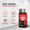 Horse Fire Tablets for Men| Ayurvedic Medicine - For Stamina, Muscle Growth, Immunity & Overall Wellbeing| Horse Fire Tablet (Pack of 60) view 4