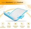 savsons Disposable Premium Underpads, Medium 60 X 60 cm, Super Absorbent Polymer & Soft Surface for Baby & Adults (Pack of 10pcs) (10) view 4
