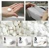 FIZLOZ Travel Towel Capsule, Outdoor Towel Capsule, Travel Portable Compressed Tissue Tablet, Face Towel Disposable Magic Towel, Tablet Capsules Cloth, Coin Wipes Paper Cotton Tissue Expand With Water view 2