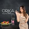 Orika Himalayan Pink Salt Grinder 100g - 100% Natural, Rich in Minerals, Perfect for Cooking, Baking, and Seasoning, Refillable Glass Grinder view 3