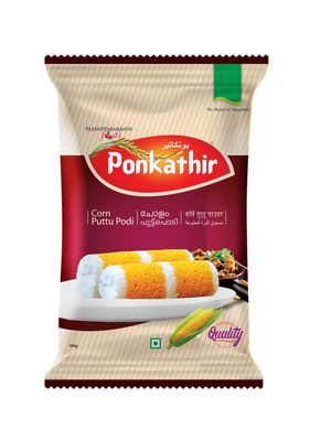 Ponkathir Corn Puttu Podi 500g | Cholam Puttu| Healthy & Tasty | Export Quality (500g)