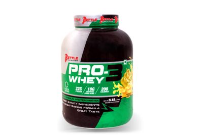 Bettle Nutrition pro 3 whey Weight Gaining Formula (choclate) 2.27 Kg (5 LBS)