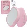 G.Liane Crystal Hair Eraser,Painless Glass Hair Removal Device,Magic Nano Hair Remover Stone,Reusable Epilator for Women and Men (Pink) view 1