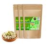 Nutrichik Caramelized Pistachios - Caramel Coated Pistachios - Sweetened Pistas - 200gm (3 Packs) view 1