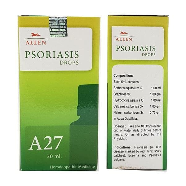 Allen A27 Psoriasis Drop - 30 ML |Pack Of 1|